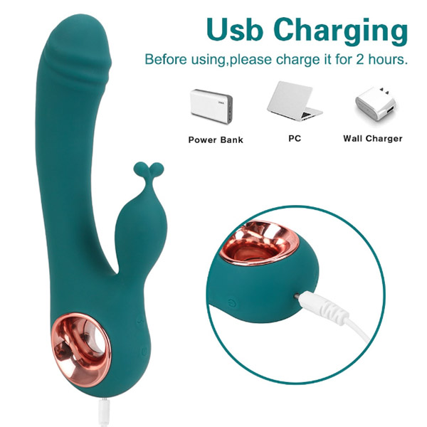 10 FREQUENCY RABBIT SPOT CLITORIS STIMULATION VIBRATOR