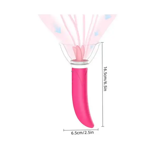 10 Frequency Tongue Licking USB Megnet Charging