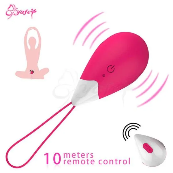 10 Speed Remote Control Vibrating egg Vaginal Tighten Kegel Ball