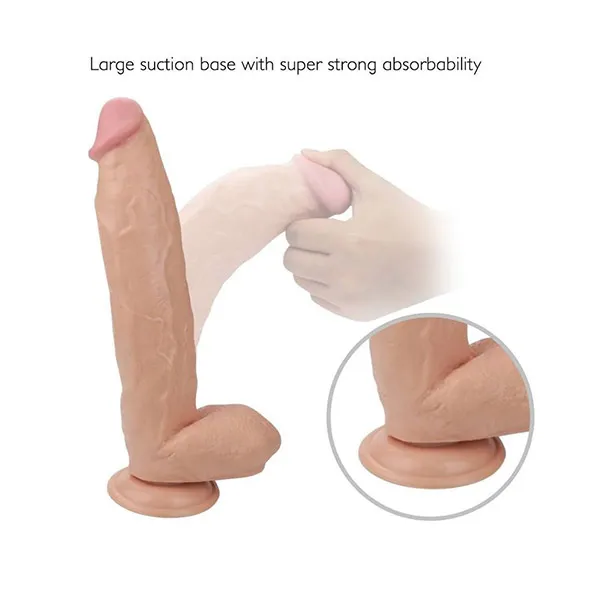 11 inch Realistic Big Dildo with Strong Suction Cup