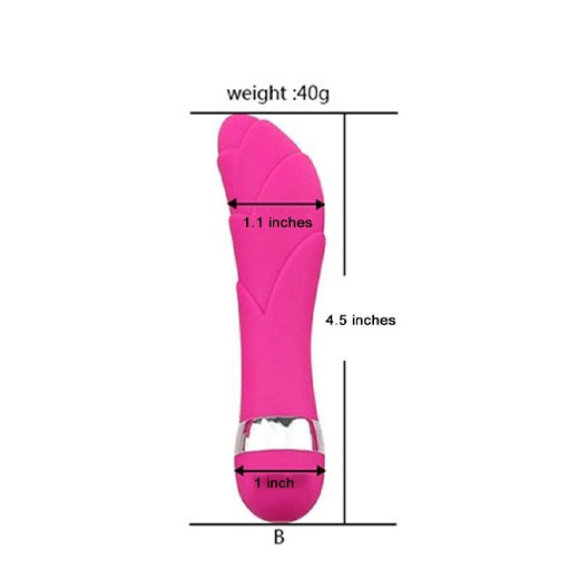 Mini Pink Rose Vibrator