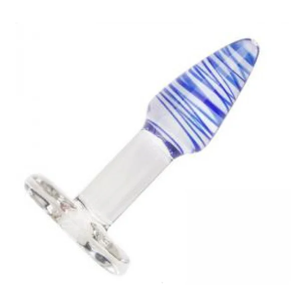 Glass Anal Plug Unisex