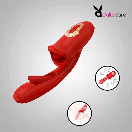 3-in-1 Lip Tongue Clit Vibrator