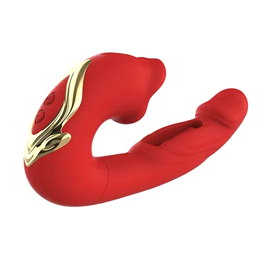 3-in-1 Lip Tongue Clit Vibrator
