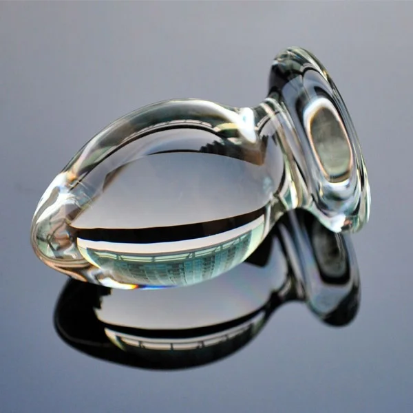 Super Large Glass Anal Butt Plug