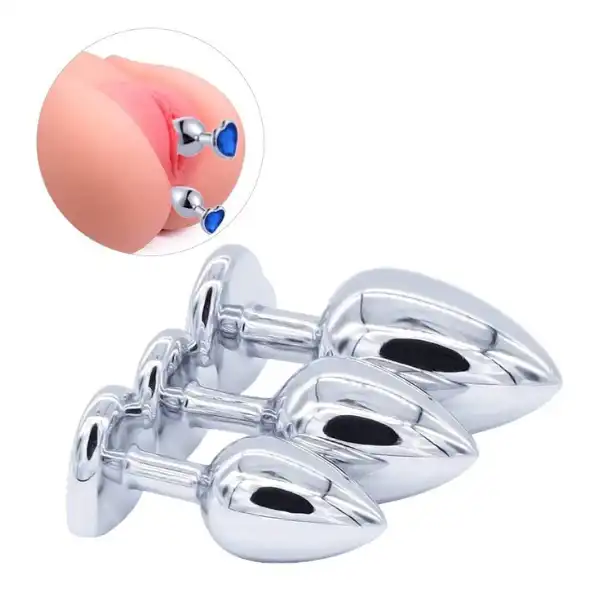 3Pcs Heart Shaped Anal Training kit