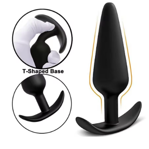 3 Pcs Silicone Unisex Butt Plug Training Set