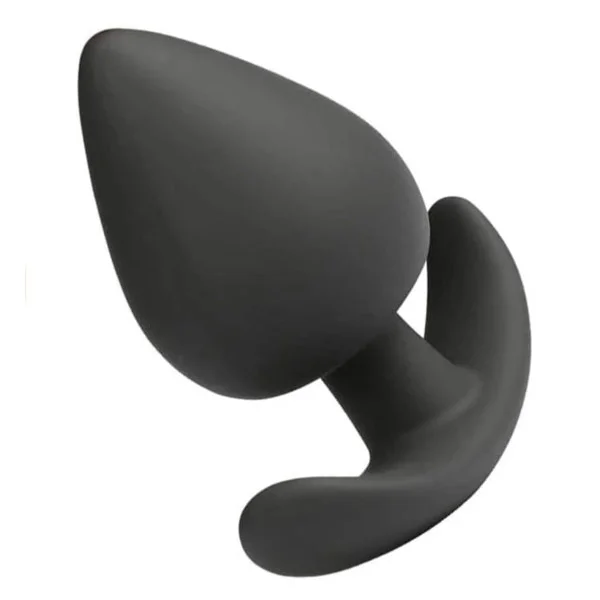 Black Silicone Plug With Anchor Base
