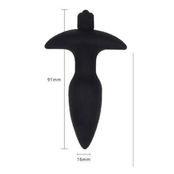 Smooth Silicone Anal Plug Vibrating Butt Plug For men and women
