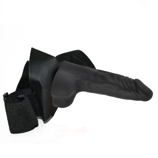 5 inch Desi Strapon Black dildo