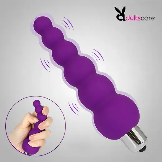 6 Bead Anal Plug Vibrator