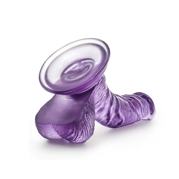 6.5 Blue Strong Suction With Balls Dildo