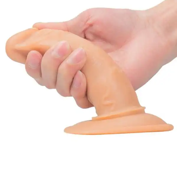 6 Inch Strong Suction Dildo Without Balls