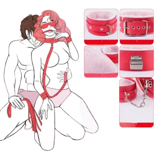 7 Pcs BDSM Bondage Restraints Set