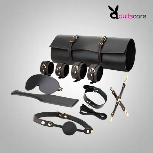 7 Pcs New Luxury Bdsm Kit