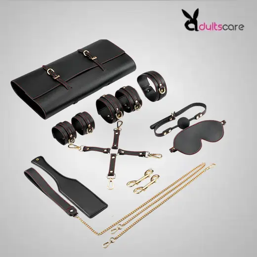 7 Pcs New Luxury Bdsm Kit