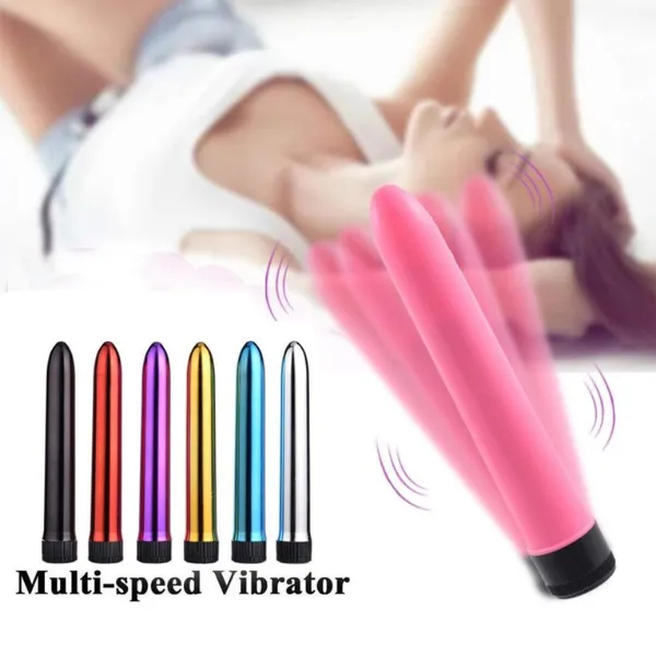 7 Inch Golden Shinny Vibrators
