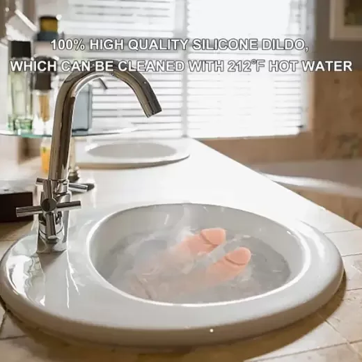 7 Inch Realistic Double Ended Dildo With Belt