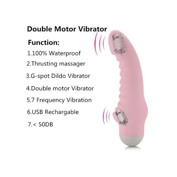 7 Speeds USB Rechargeable Intelligent Vibrator