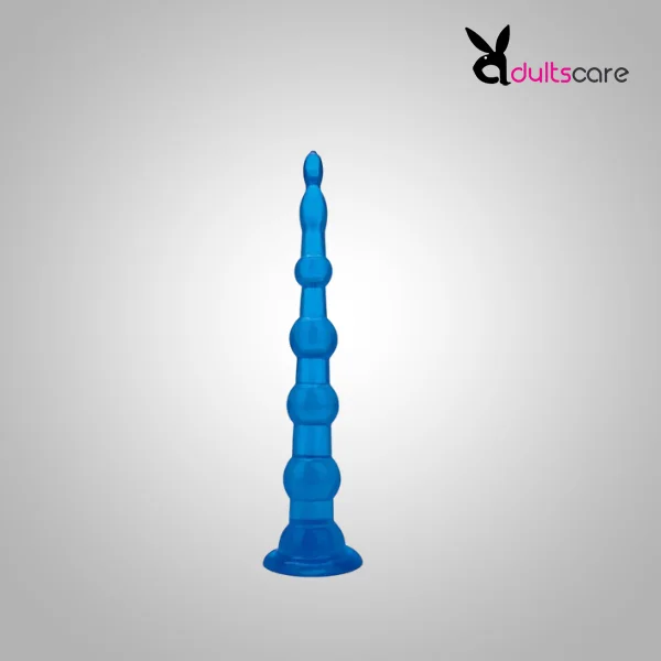 8.5 Inch Anal Beads With Suction Base