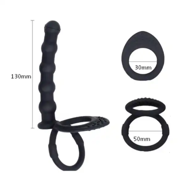 Double Penetration For Couples Anal Beads Butt Plug