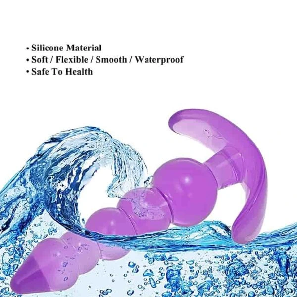 5 Beads Anal Jelly Plug