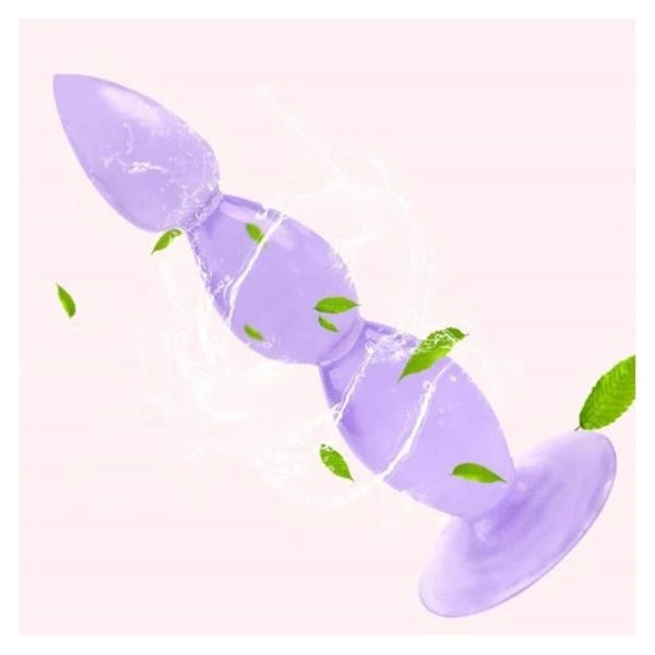 3 Bead Anal Plug Soft Jelly