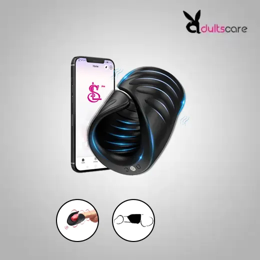 App Control Glans Trainer Vibrator Head Penis Massager