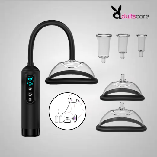 Automatic Vacuum Clitoral Breast & Vagina Pumps with 5 Size Cups