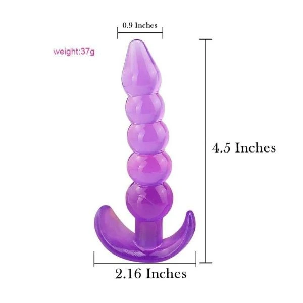 5 Beads Anal Jelly Plug