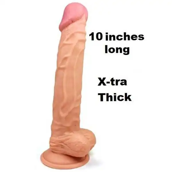 Big boyz 10 inch dildo with strong suction cup