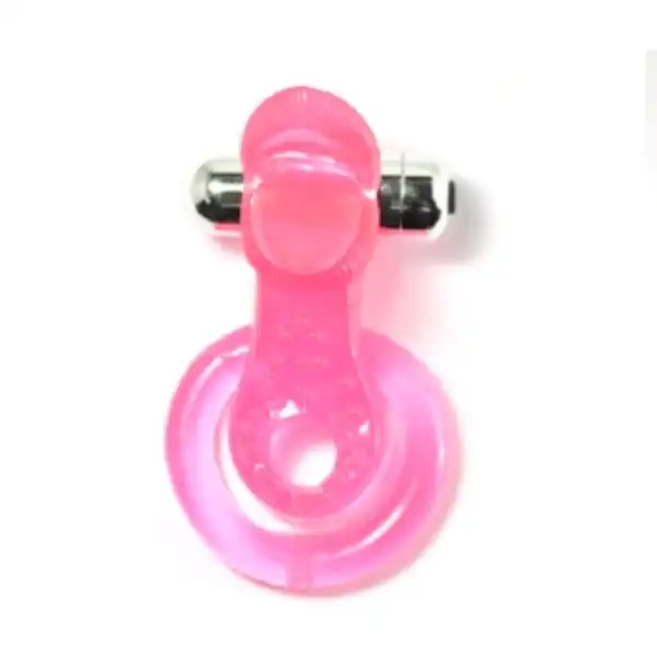 Big Tongue Male Mini Vibrators Cockring Rings