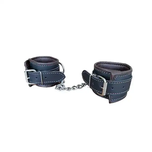 Black Brown Bdsm Handcuff