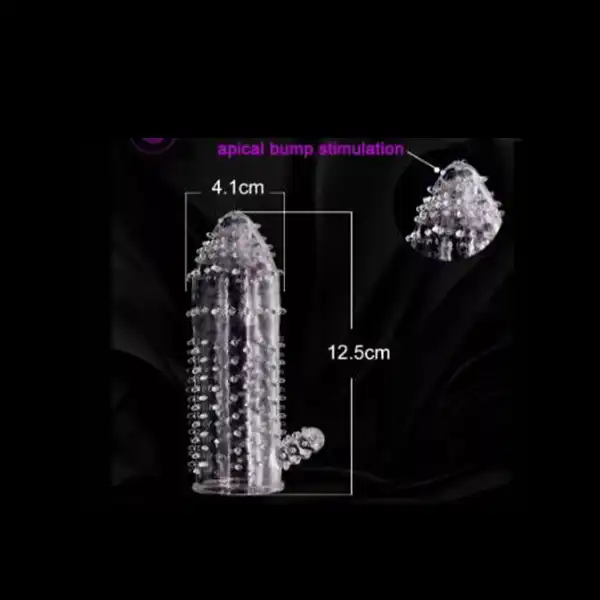 Crystal Condom Sleeve