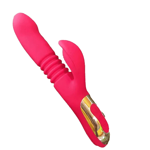 Clit & G-spot Licking Thrusting Chargeable Vibrator