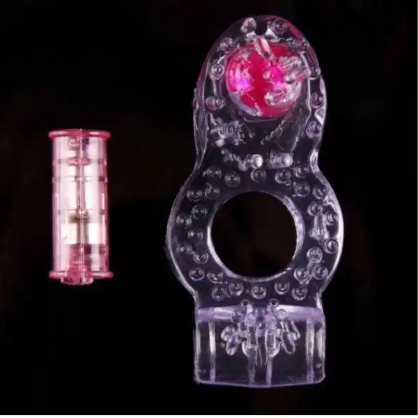 Clit Dual Vibrating Cock Ring Butterfly Ring