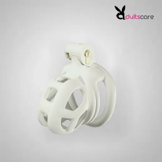 Cobra Male Chastity Device with Adjustable 4 Rings