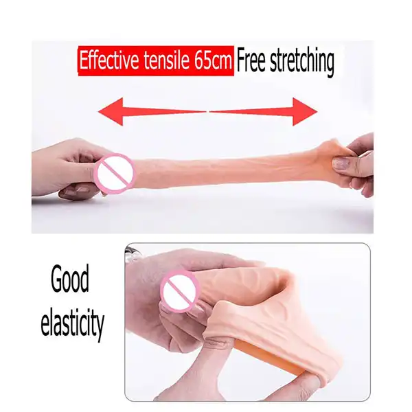Condom Penis Enlarger Sleeve For Men