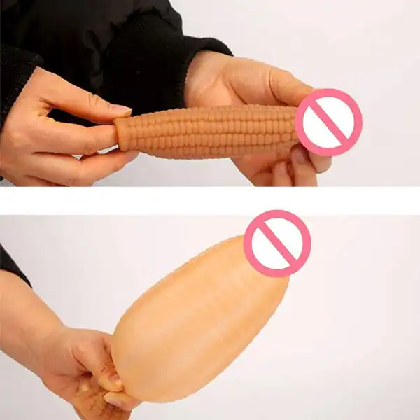 Corn Shape Men Penis Sleeve Toy