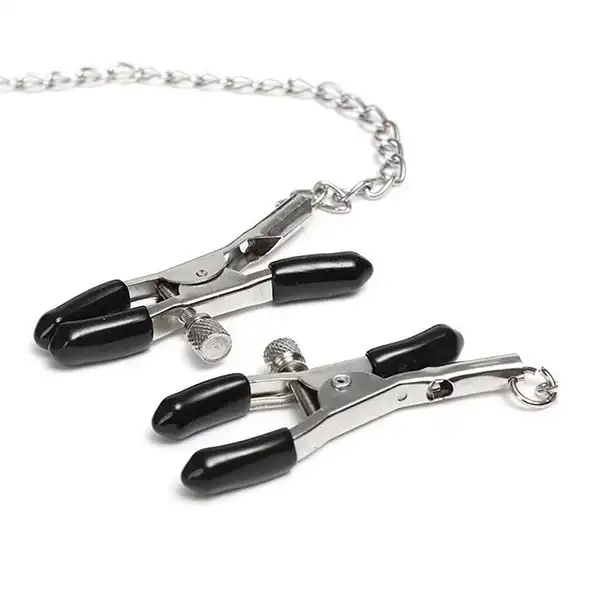 Couple Nipple Clamps Mouth Ball Gag Kit for Women