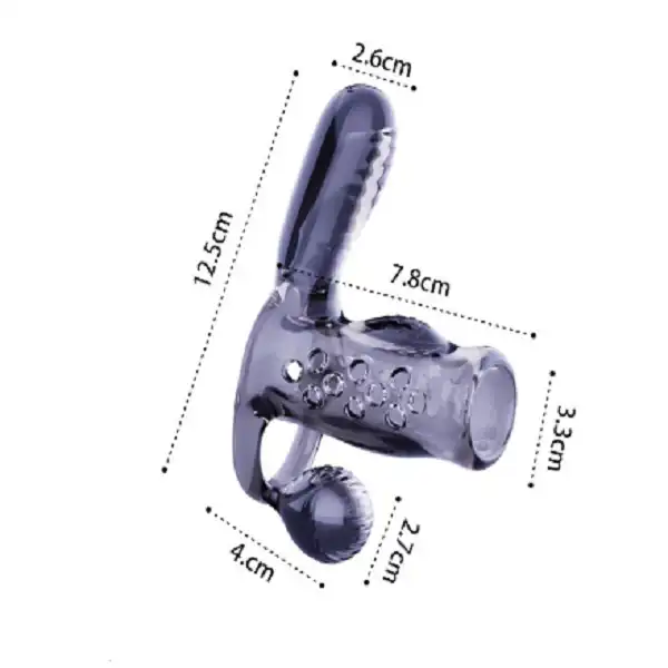 Double Penetration Dildo Vibrators For Penis Rings Delay Ejaculation For Woman G Spot Anal Masturbator