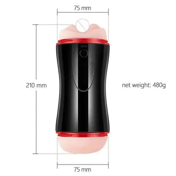 Double Vagina Male Masturbator Real Pussy for Men