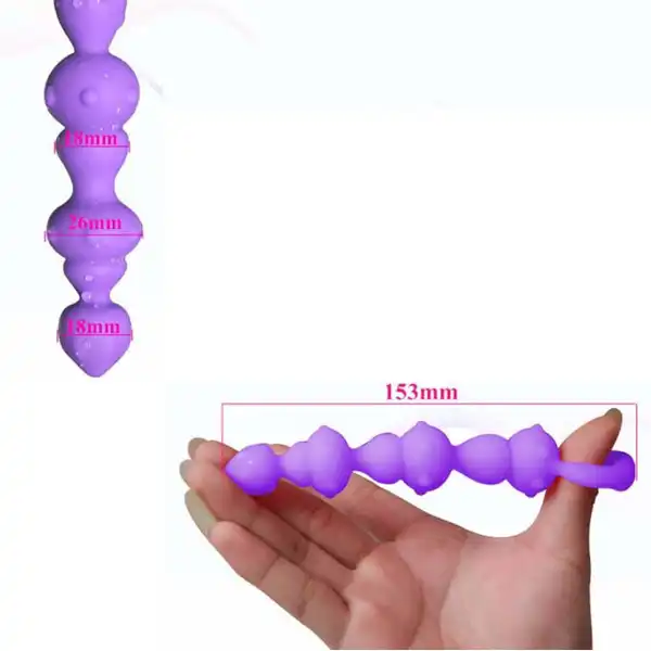 Fantasy Silicone Anal Beads