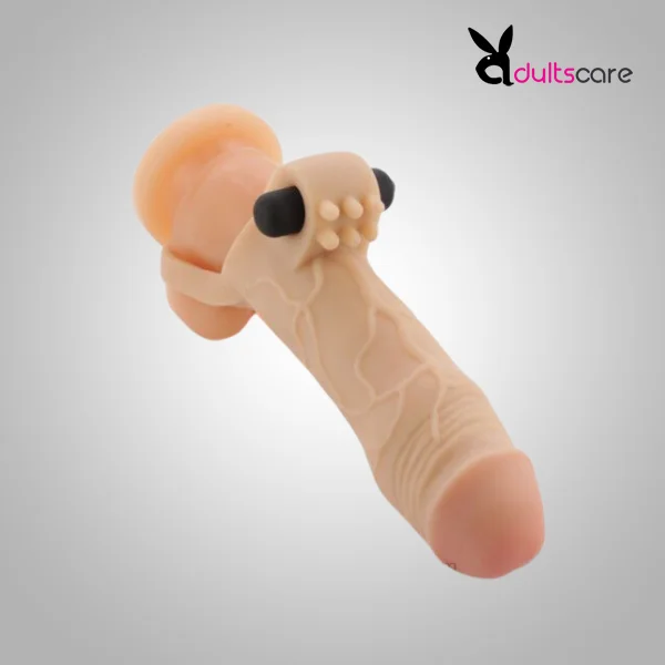 Fanta Flesh Vibrating Penis Extension