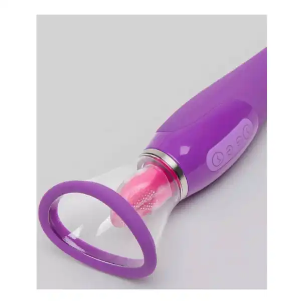 Fantasy For Her Vibrating Pussy Pump And Tongue Vibrator