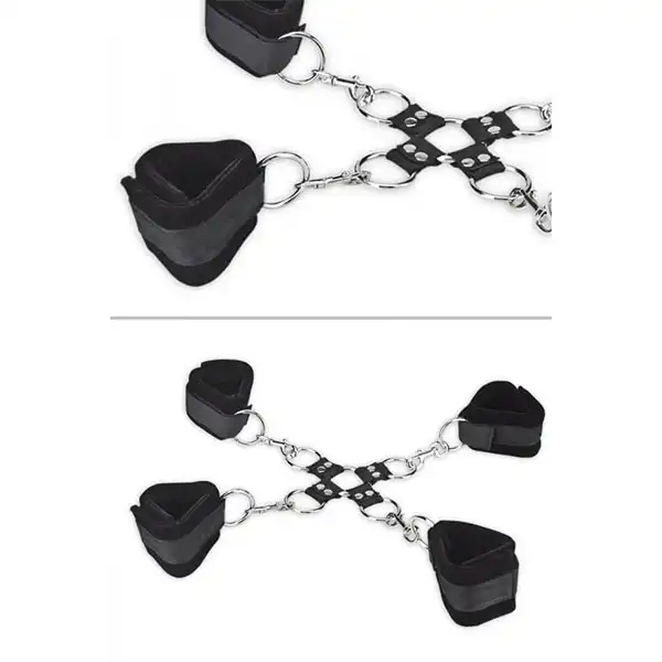 Fetish 5pc Hogtie Bondage Set