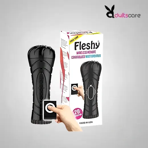 Fleshy Men Masturbator With Remote Egg