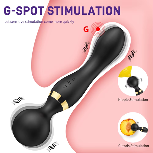 G-Spot Clitoral Multi Vibrating Wand Massager
