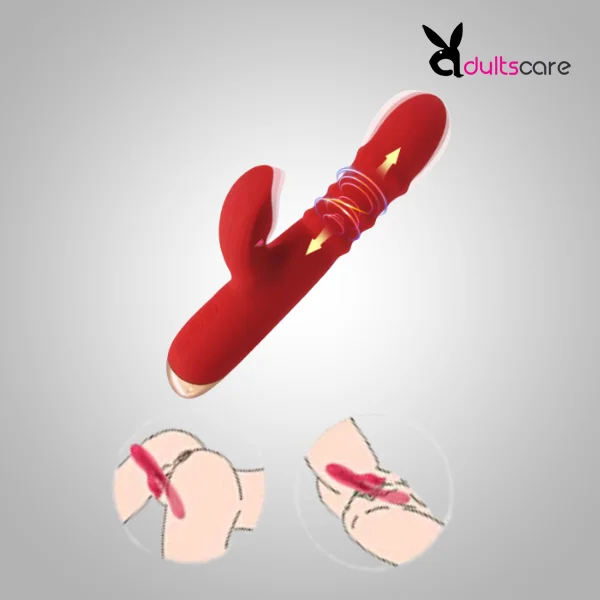 G-spot Female Masturbation Rabbit Vibrator Wand Massager