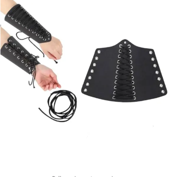 Arm Guards Unisex Leather Cuffs